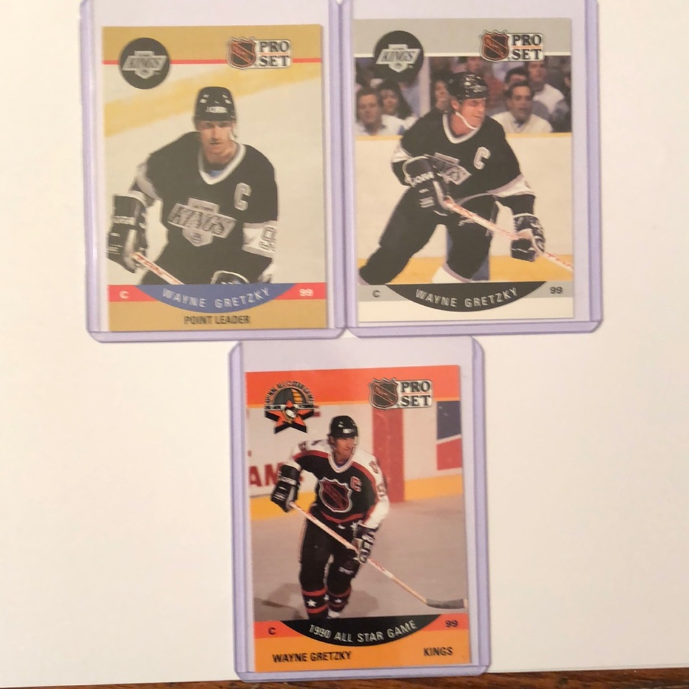 Wayne Gretzky 1990 hockey cards